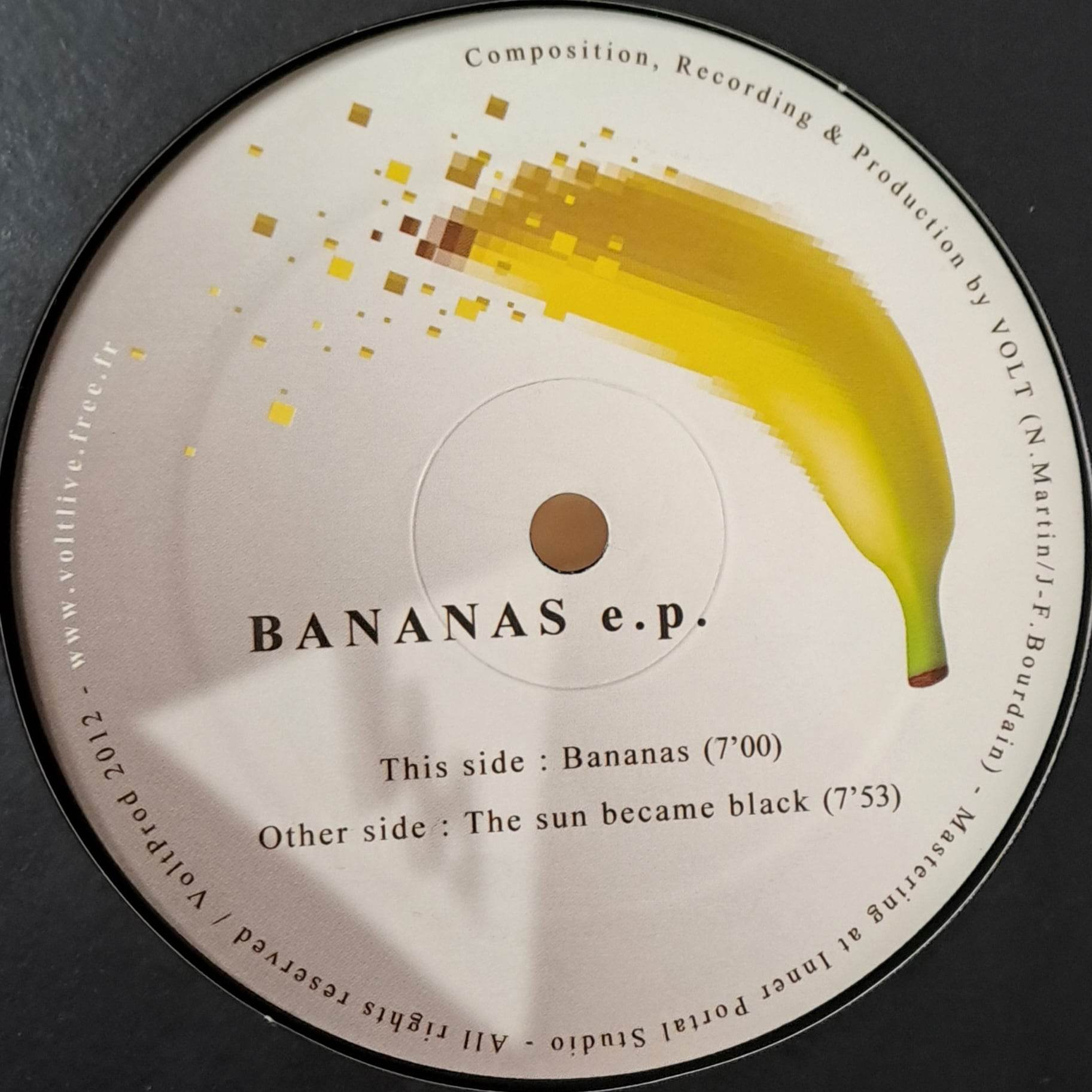 Volt 01 Bananas E.P. - vinyle techno